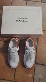 Sneaker Larry White/Acrylic Orange 36