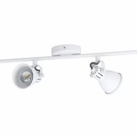 Lampadario Faretti Led soffitto Eglo Moderno Bianc