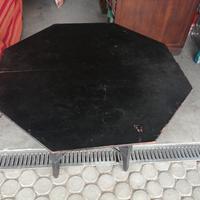 tavolo ottagonale nero