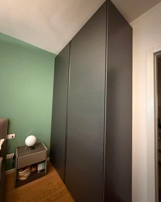 Armadio Molteni&C Gliss 2 ante complanare nero