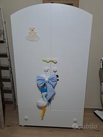 armadio 2ante con 1 cassetto