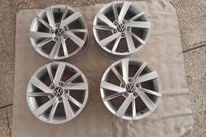 CERCHI  VOLKSWAGEN  ORIGINALI DA 16  5 X 112 NUOVI