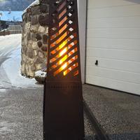 Fungo riscaldatore  per esterno a pallet autonomo