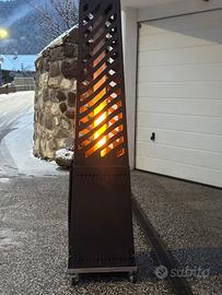 Fungo riscaldatore  per esterno a pallet autonomo