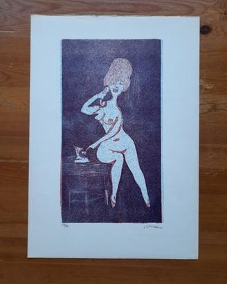 Xilografia Originale Mino Maccari
