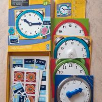 Gioco di società " l'orologio"  dai 5 anni