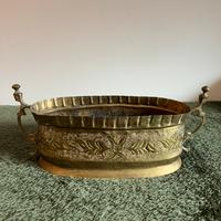 Fioriera in ottone anni ‘70