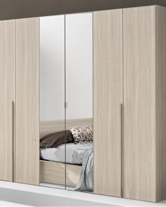 Armadio per camera da letto 6 ante
