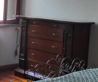 Como consolle cassettiera noce vintage