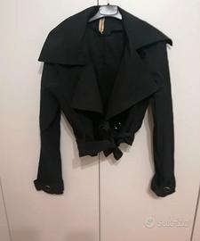 Bolero nero S cotone