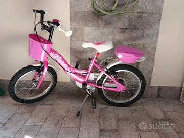 bici bambina dai 4 ai 7 anni
