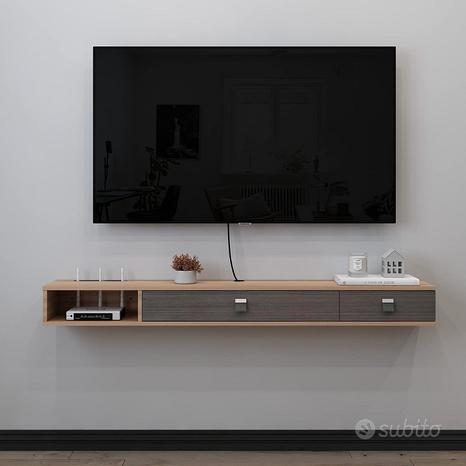 Supporto TV mobile montato a parete moderno