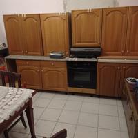 Cucina 5 metri legno