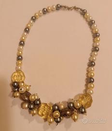 collana perline e inserti