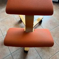 Sedia ergonomica Stokke Varier arancione