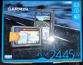 Scatola GARMIN Nuvi 2445 LM + Supporto per auto