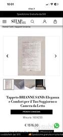 Tappeto BRIANNE SAND - SITAP CARPET COUTURE ITALIA