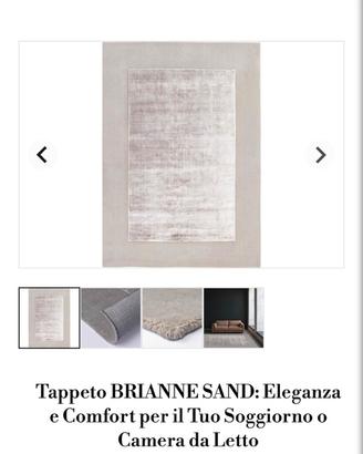 Tappeto BRIANNE SAND - SITAP CARPET COUTURE ITALIA