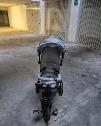 Triciclo kinderkraft con copertura