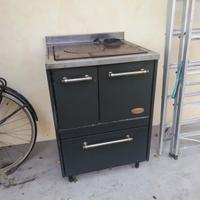 cucina a legna silos 60x60x85