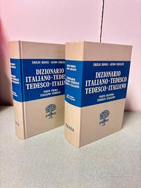 Dizionario Italiano-tedesco bidoli Casciani vintag