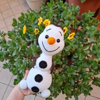 Olaf Uncinetto Amigurumi