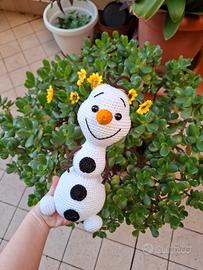 Olaf Uncinetto Amigurumi
