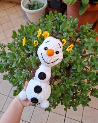 Olaf Uncinetto Amigurumi