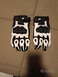 Guanti invernali in pelle moto 