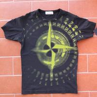t-shirt stone island nera taglia s