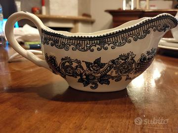 antica salsiera inglese Enoch Wedgwood 