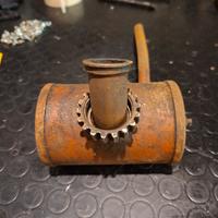 Scarico per micromotore d'epoca 