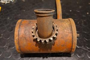 Scarico per micromotore d'epoca 