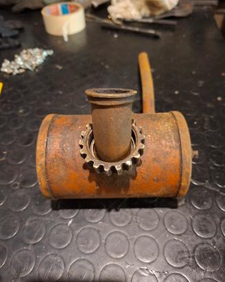 Scarico per micromotore d'epoca 