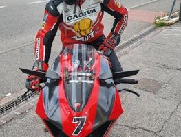 Giacca moto personalizzata su misura pelle cordura