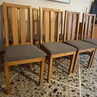 LOTTO 8 SEDIE INGLESI