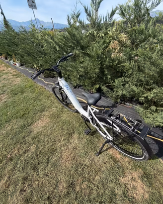 Bici e-trekking bike donna
