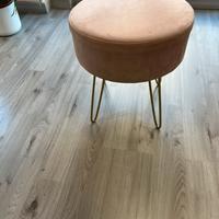 Pouf in velluto