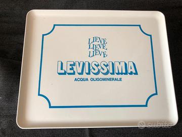 Vassoio Pubblicitario Levissima Vintage