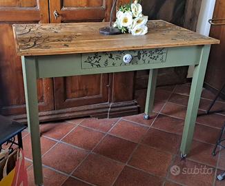 tavolo restylling shabby shic