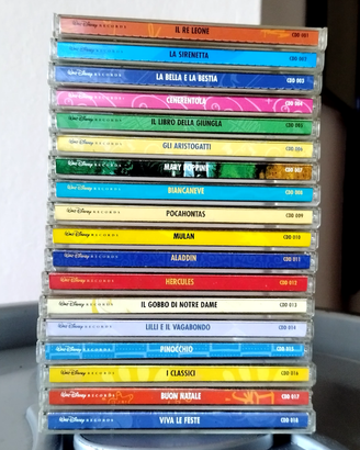 Raccolta CD musiche Disney