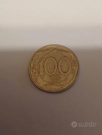 moneta da 100 lire del 1964