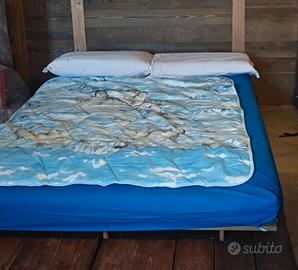 doga pieghevole + materasso futon
