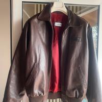 Giubbotto in pelle uomo tg 52