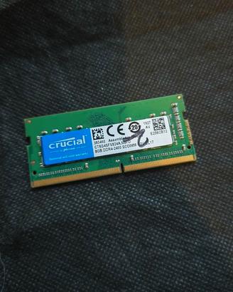memorie CRUCIAL Ram Ddr4 da 8 Gb