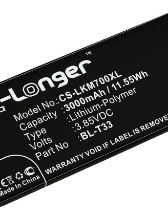 Batteria per Smartphone LG Q6 / Q6a