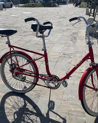 Bici pieghevole tandem