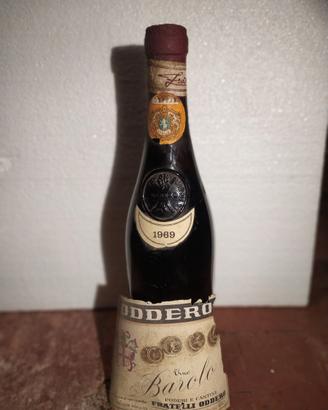 2 Barolo Oddero 1969 bottiglie vintage