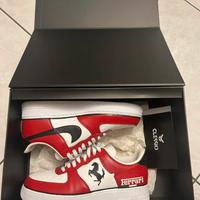 Nike air force 1 custom Ferrari