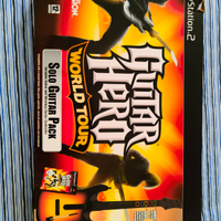 Guitar Hero PS2 Chitarra NO RICEVITORE+Gioco+Micro